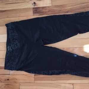 Calvin Klein Performance Black Capri Leggings